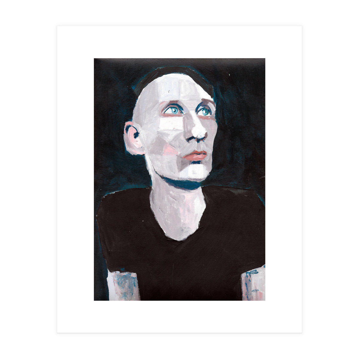 Untitled #029 - Man in black t-shirt (Print Only)