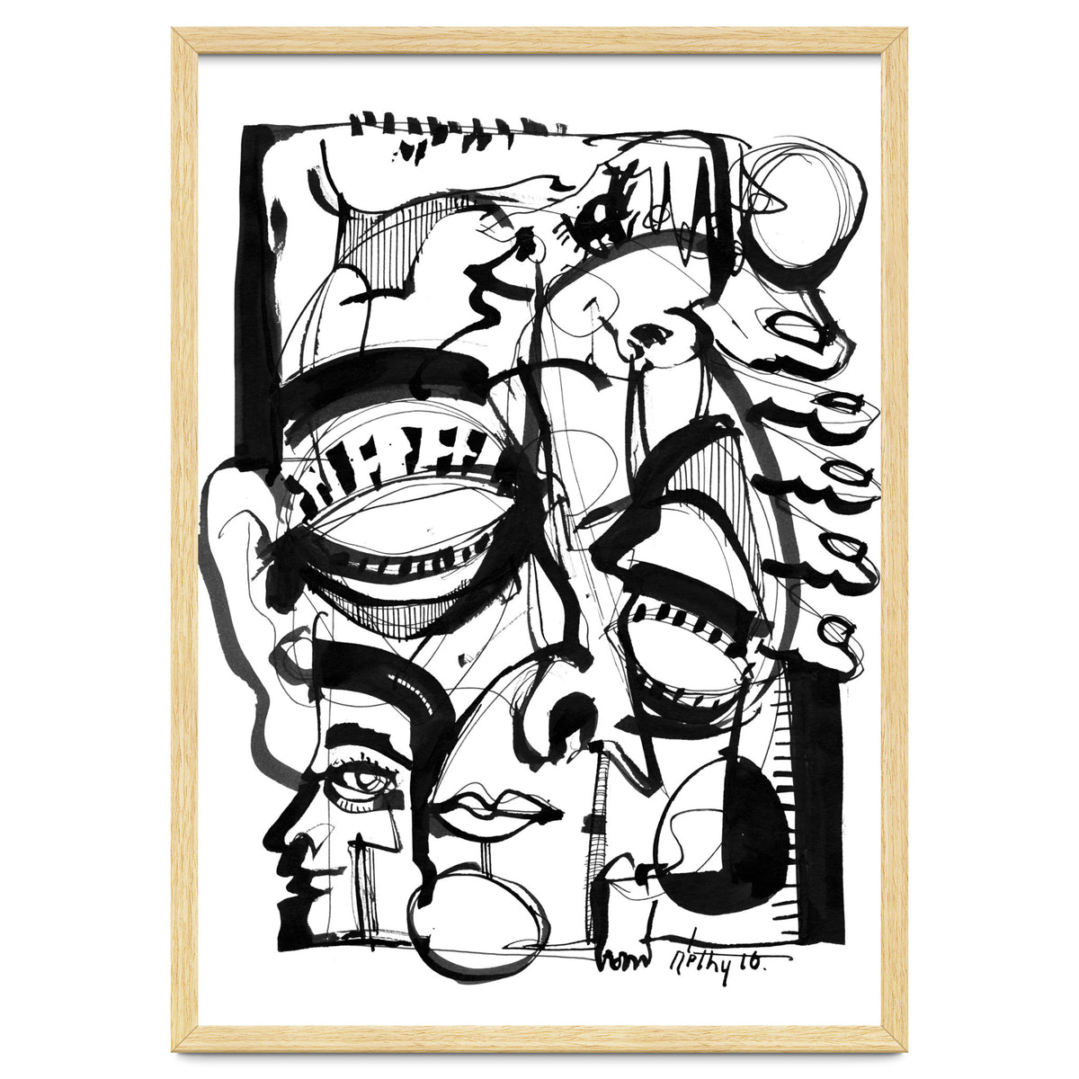 Weird Sensation - b&w