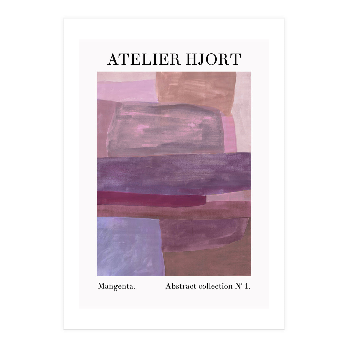 Mangenta Abstract (Print Only)