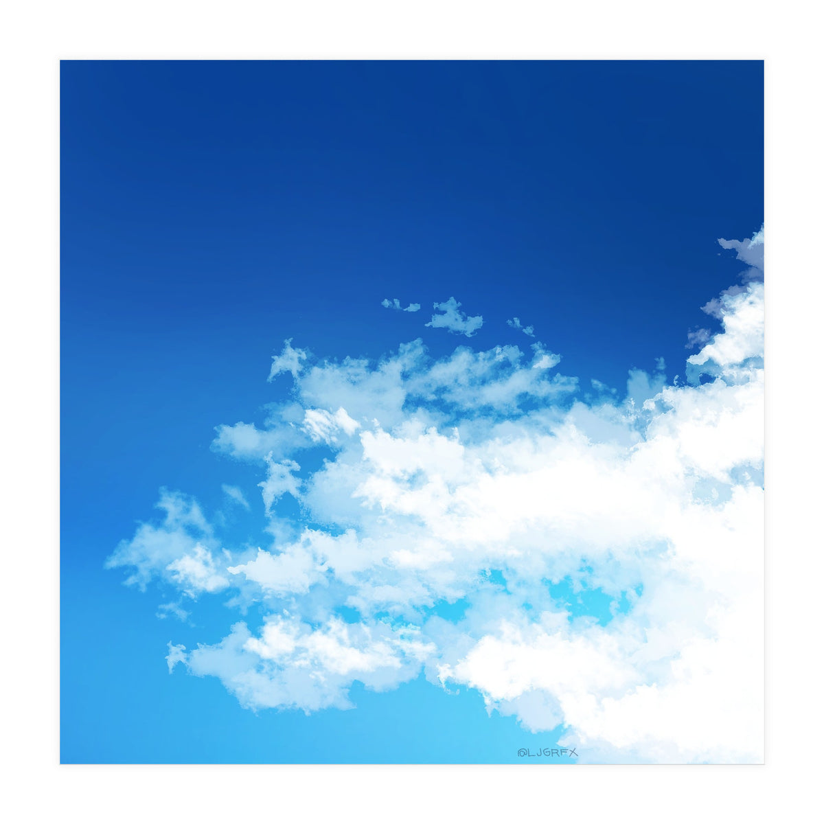 cloudy (Print Only)