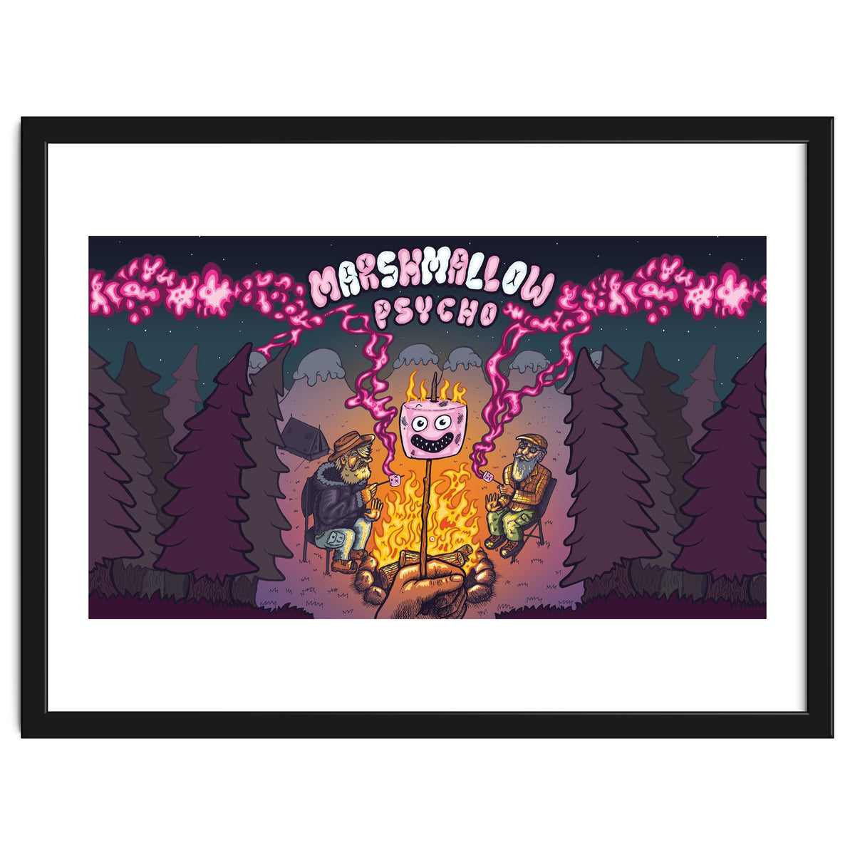 Marshmallow Psycho 12.3% ABV Bourbon Barrel Aged Marshmallow Stout