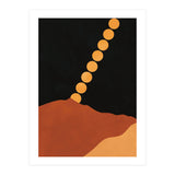 Mountain Hills Moon Earth Tones (Print Only) thumbnail
