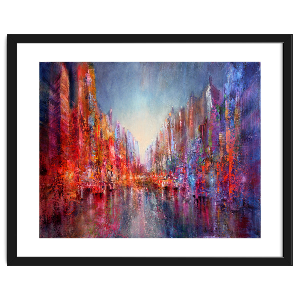 Stadt Am Fluss  - city on the riverside