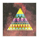 Pyramid In Space (Print Only) thumbnail