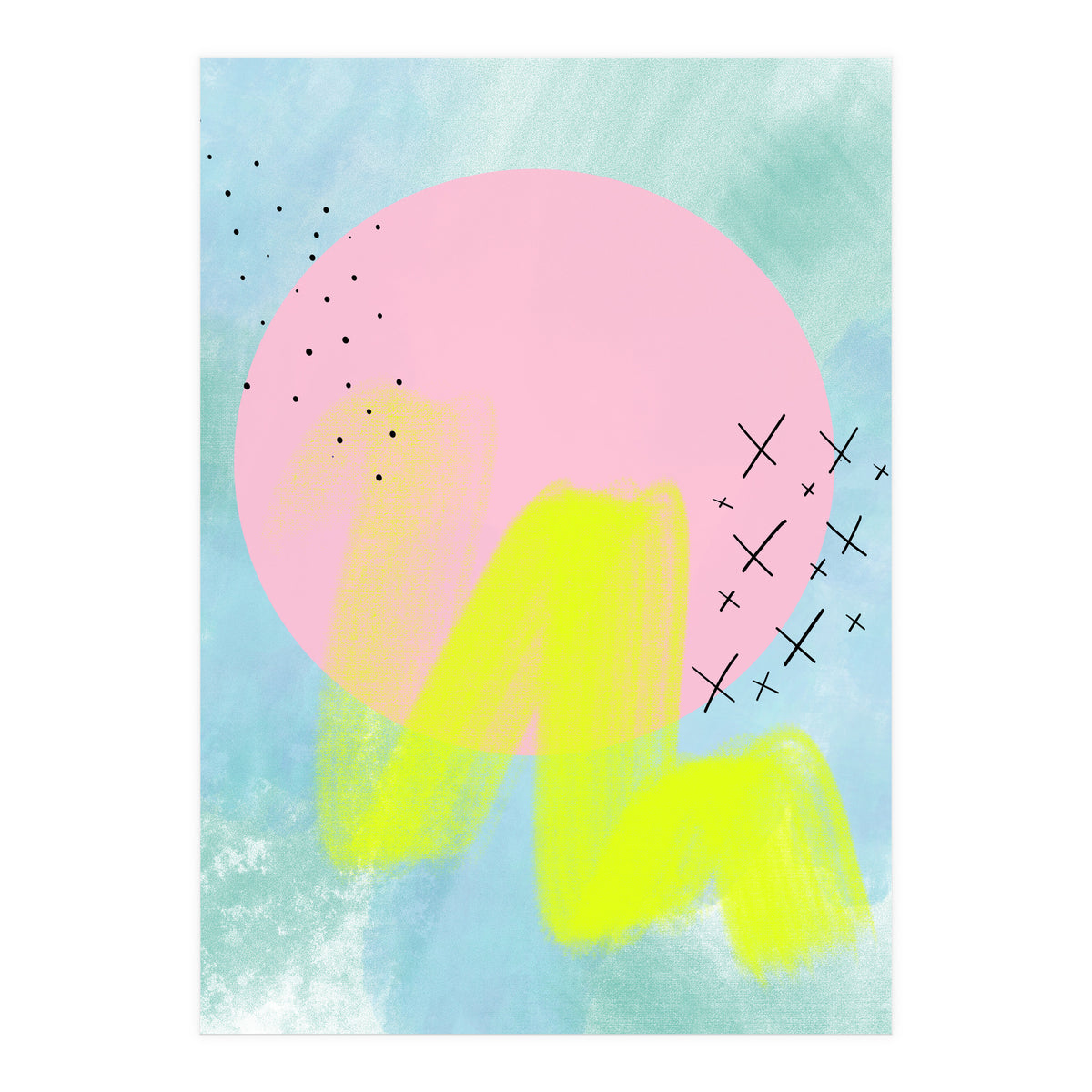 Abstract Moon (Print Only)
