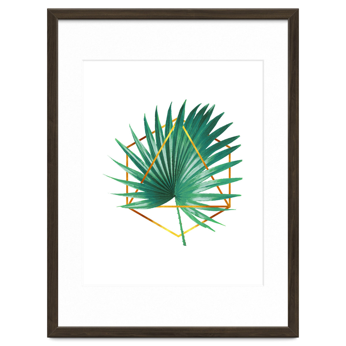 Tropical Palm Leaf 01