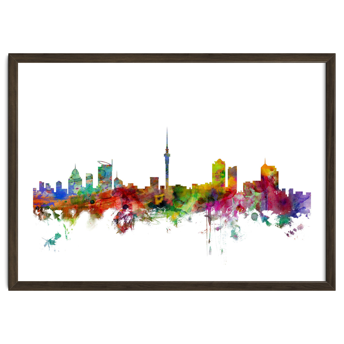 Auckland New Zealand Skyline