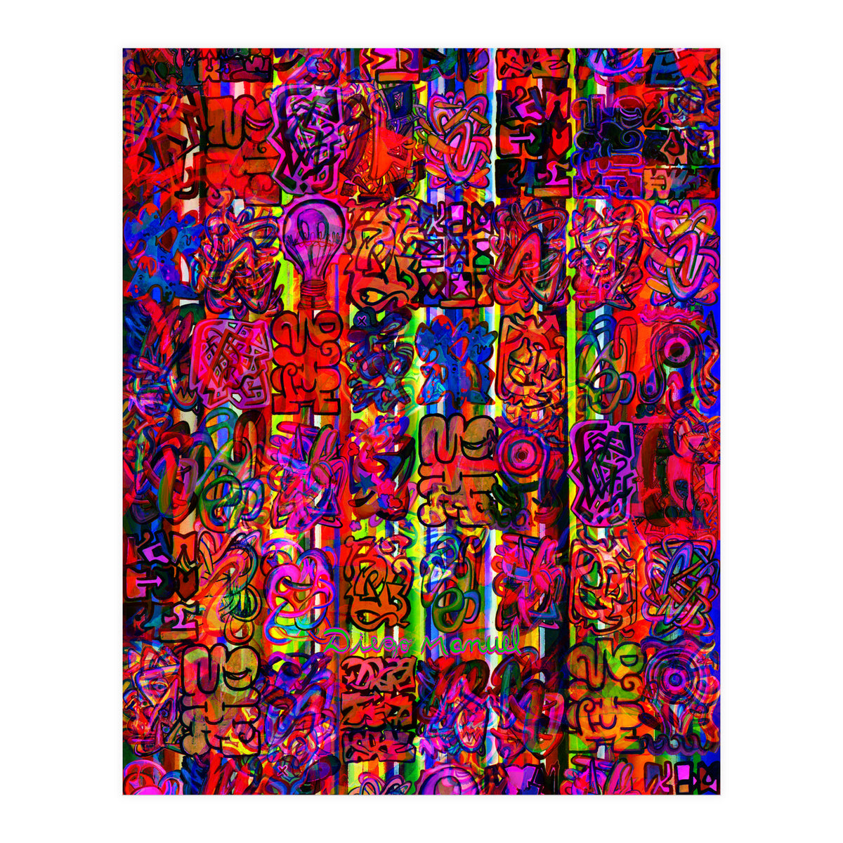 Graffiti Digital 2022 399 (Print Only)