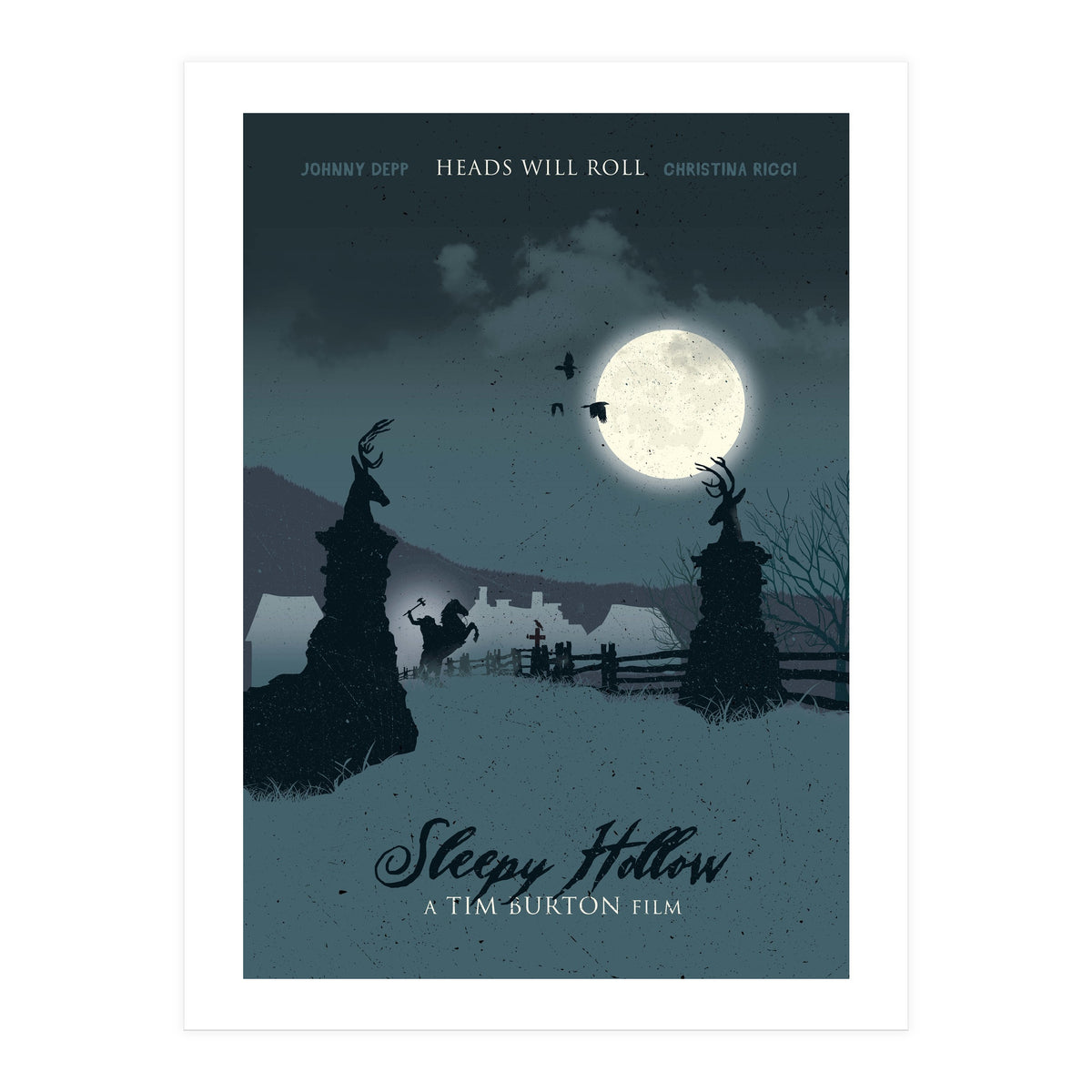 Sleepy Hollow movie poster (Print Only)