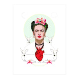 Frida Kahlo (light) (Print Only) thumbnail