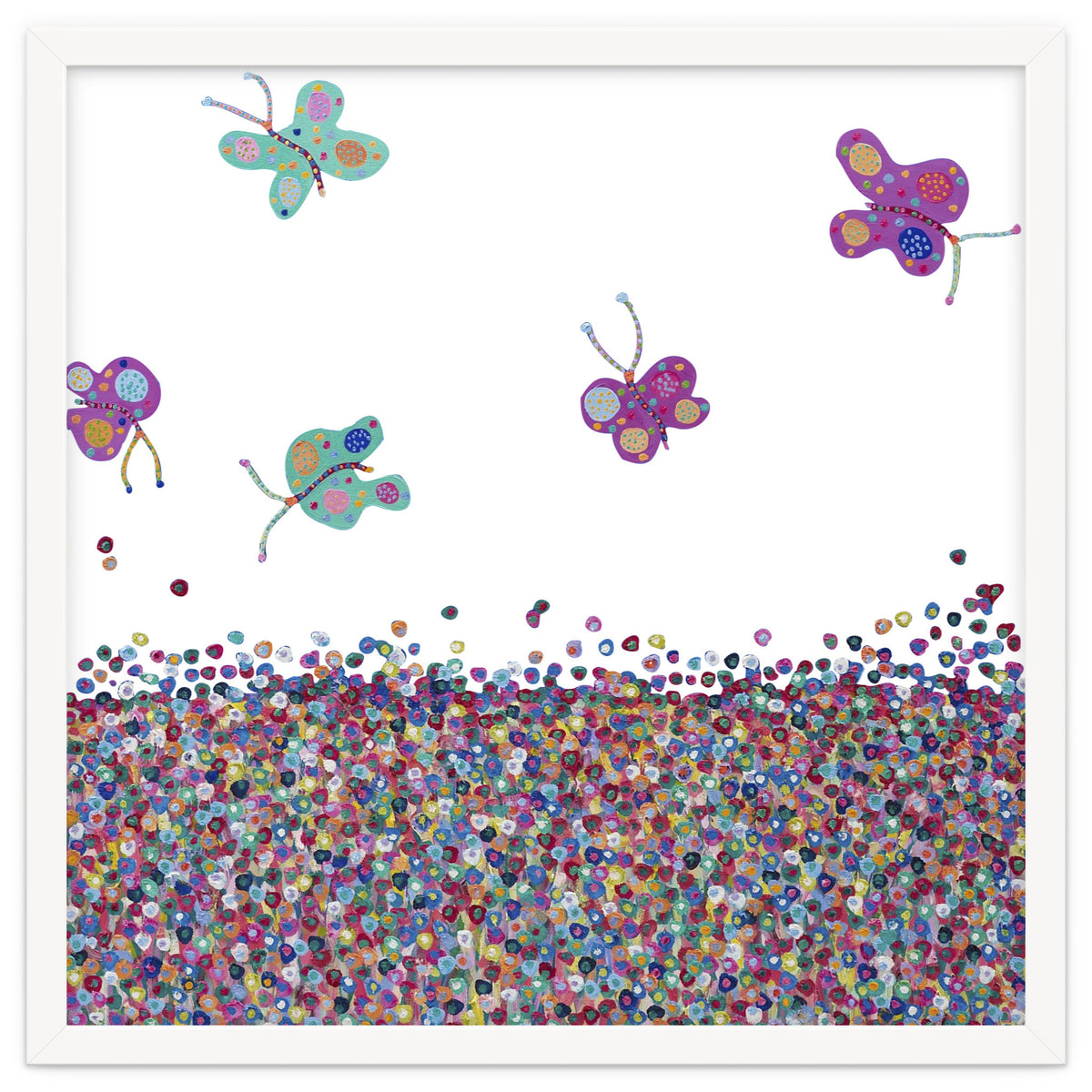 Butterflies Are Free (white)