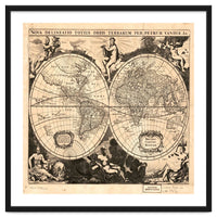 Old world mapa mundi