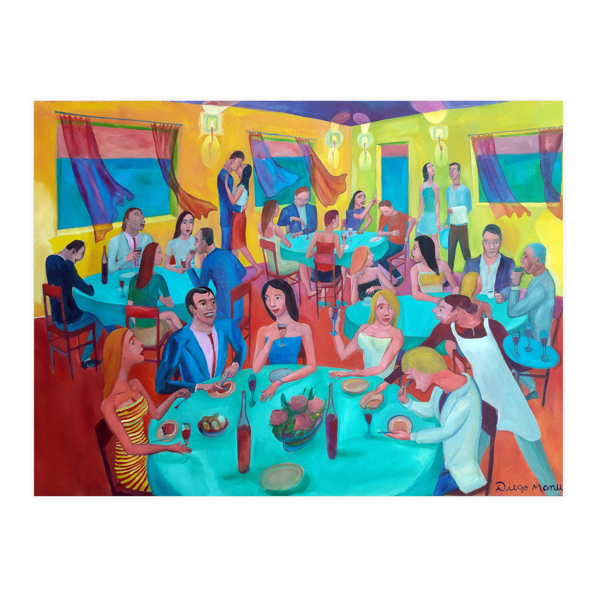 Reunion Social 7 B (Print Only)