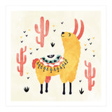 Yellow Llama (Print Only) thumbnail