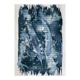 Indigo Blue Botanical Leaves No. 2 (Print Only) thumbnail