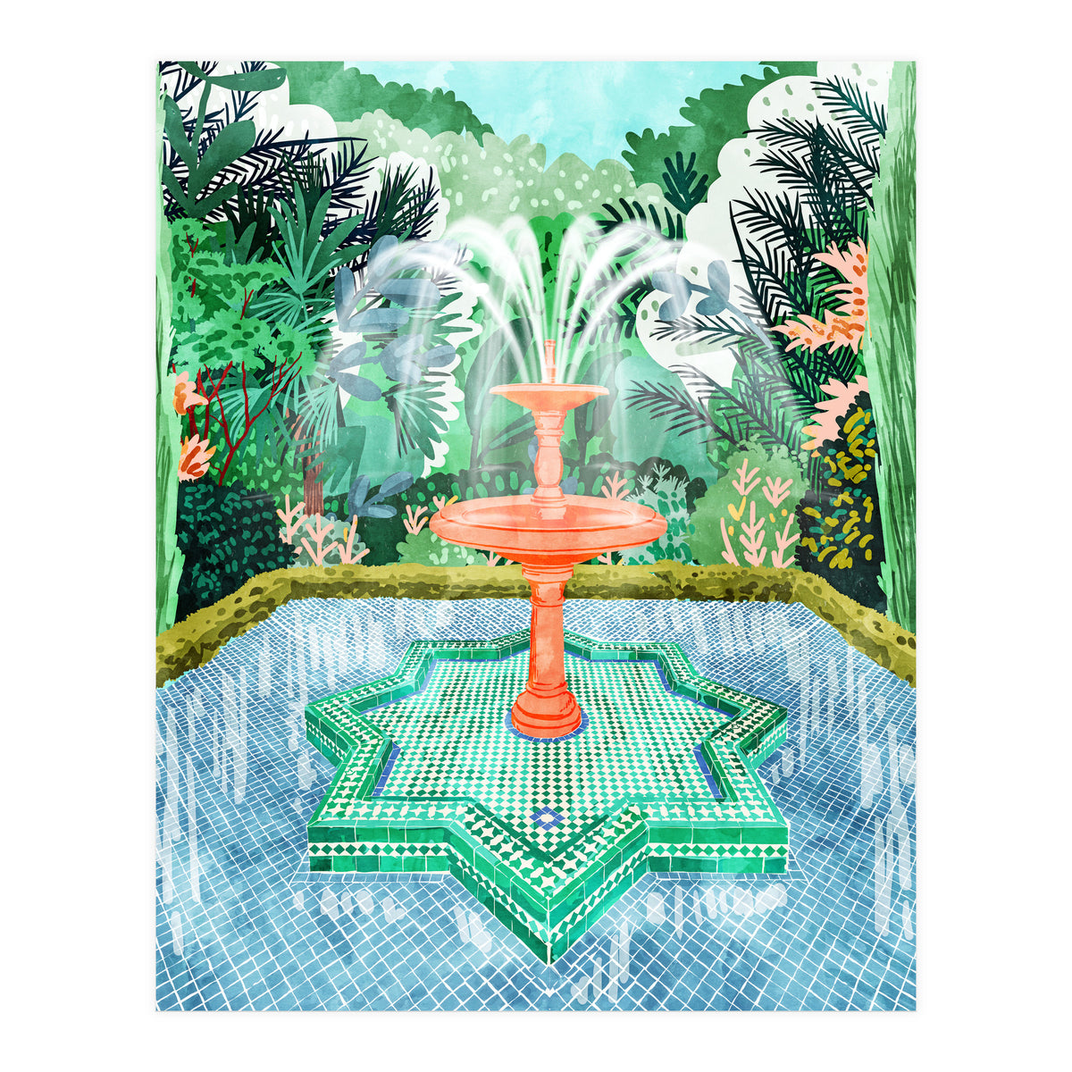 The Fountain Of Life (Print Only)