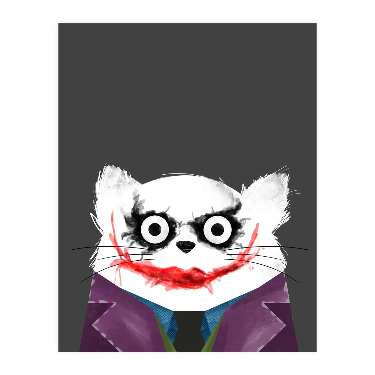 Doozal Cat Joker (Print Only)