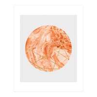 Peach Sphere (Print Only)