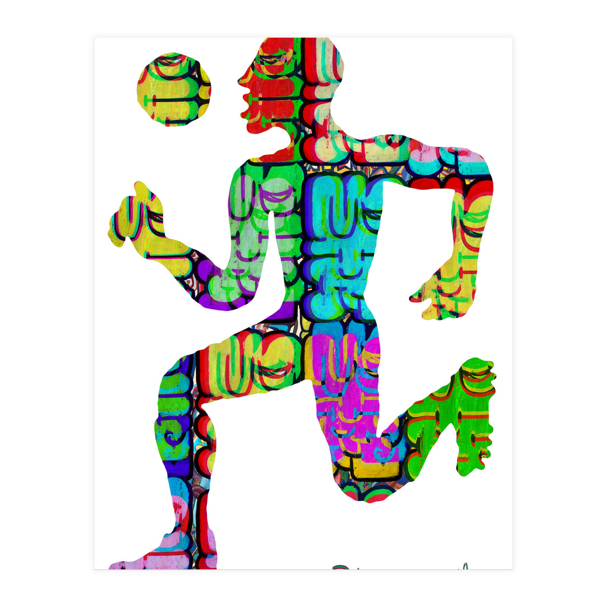 Jugador Nuevo 1 2  (Print Only)