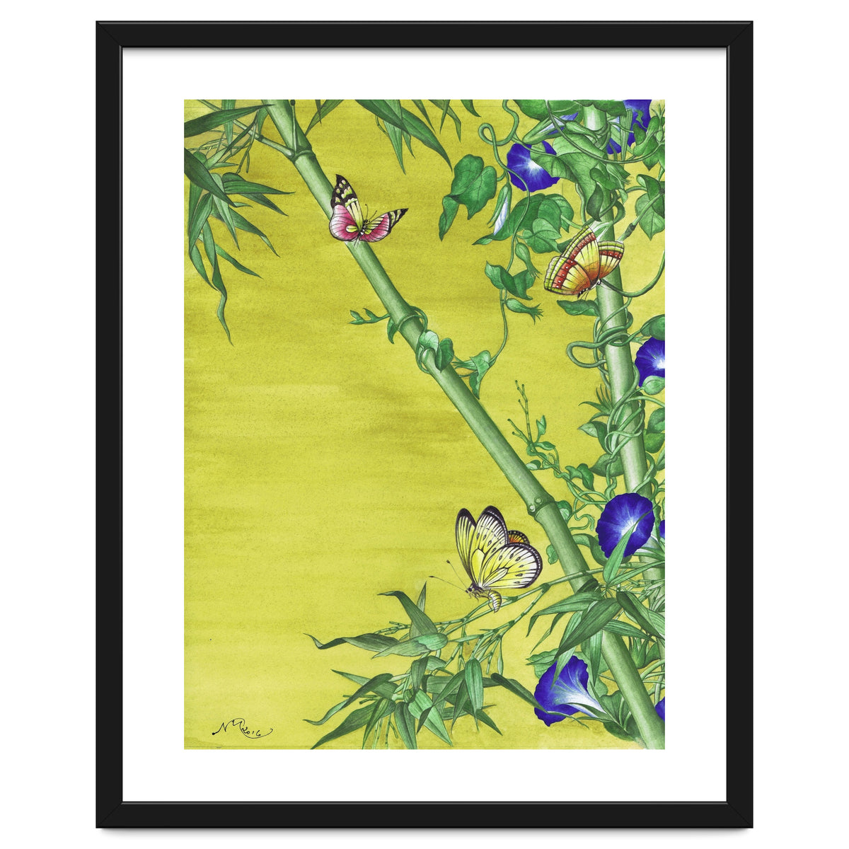 Butterflies & Bamboo