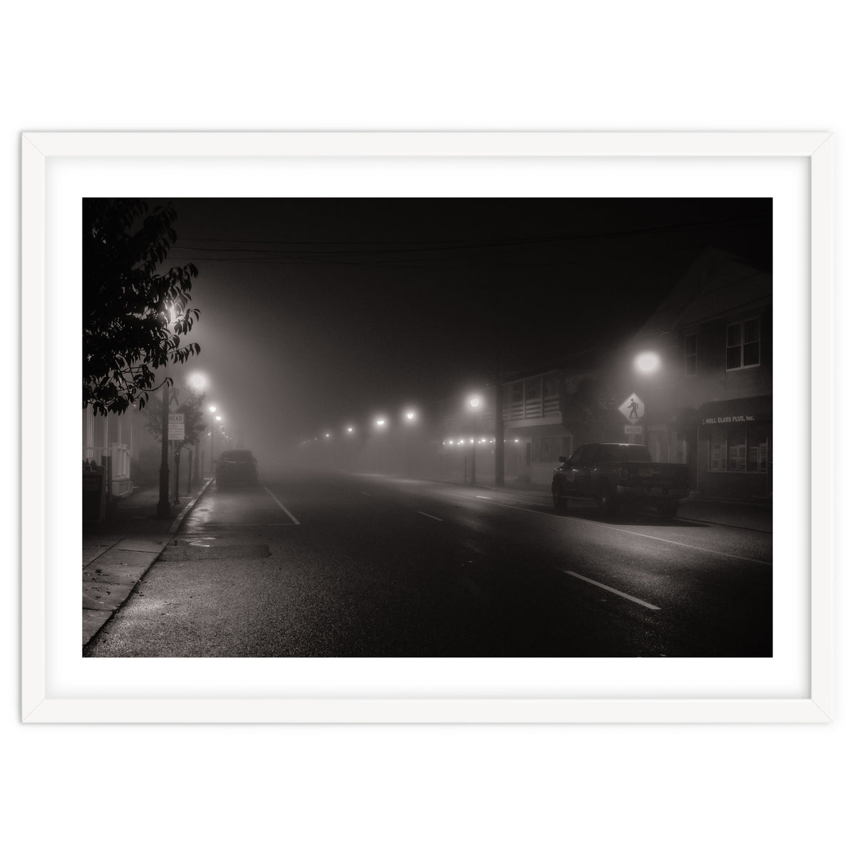 Foggy evening, Hull, Massachusetts