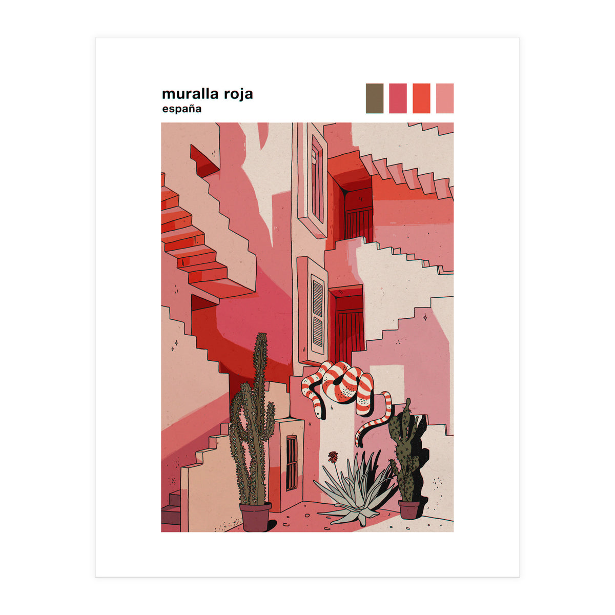 Muralla Roja (Print Only)