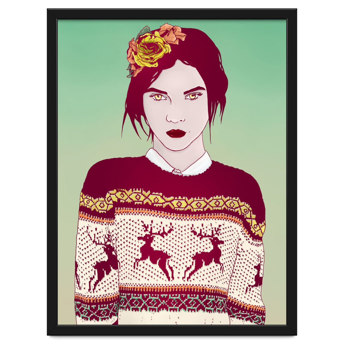 Sweater Weather Lady