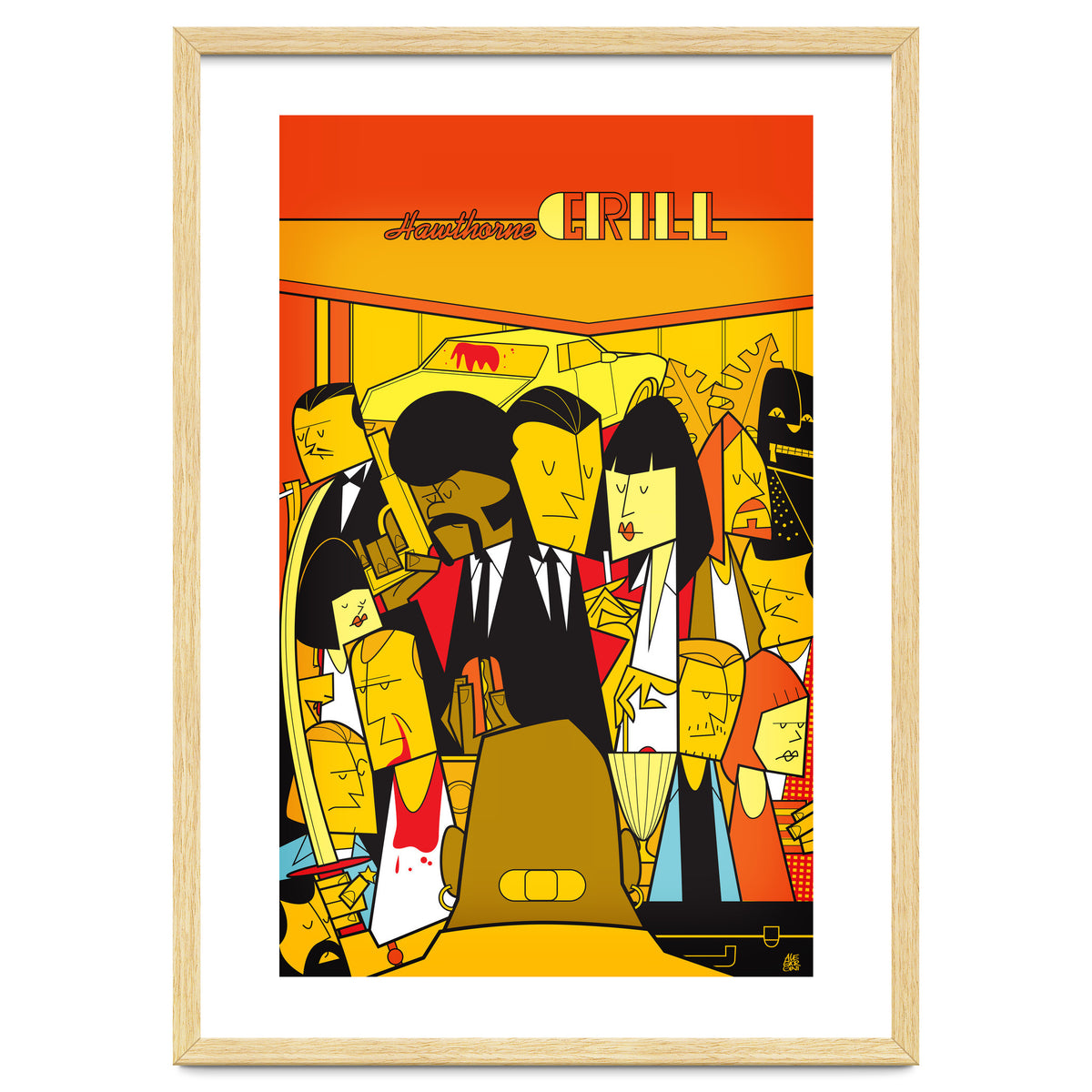 Pulp Fiction Alternative Movie Poster