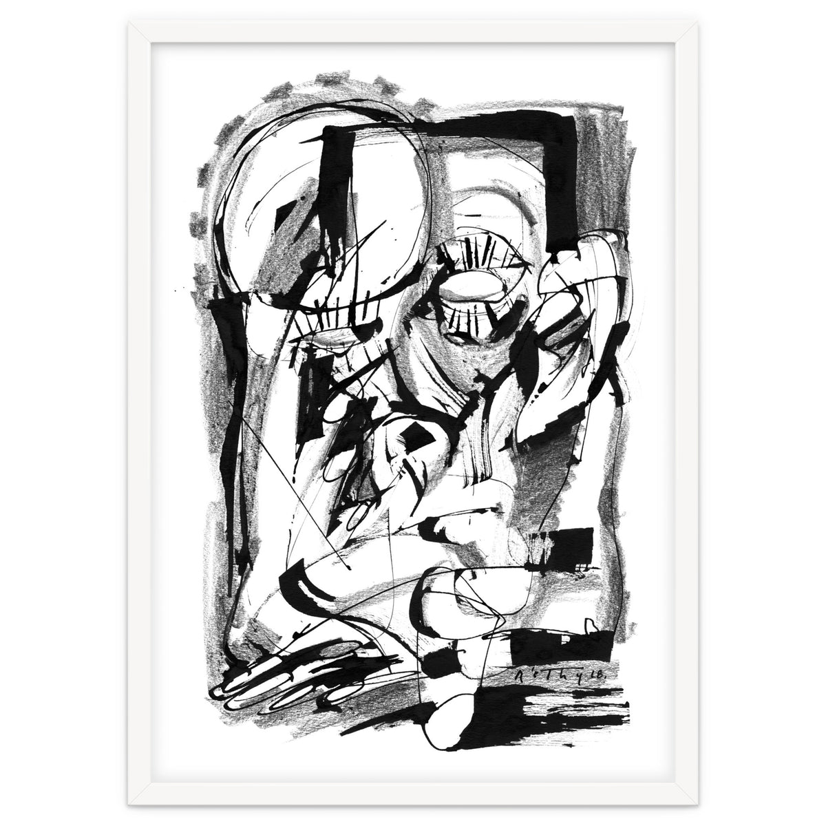 Power of the Mind - b&w