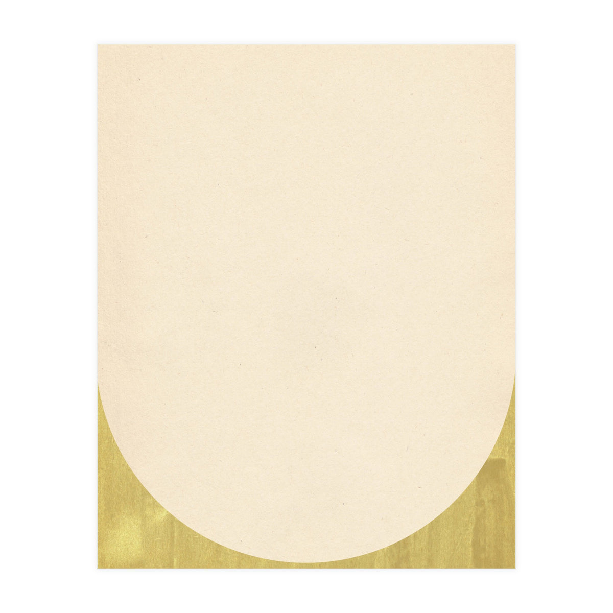 Soft green arch shape (Print Only)