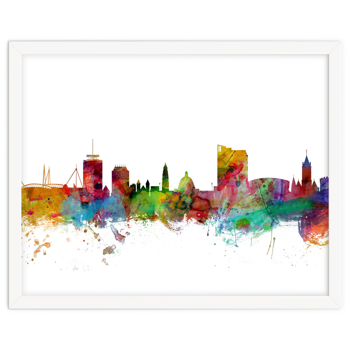 Cardiff Wales Skyline