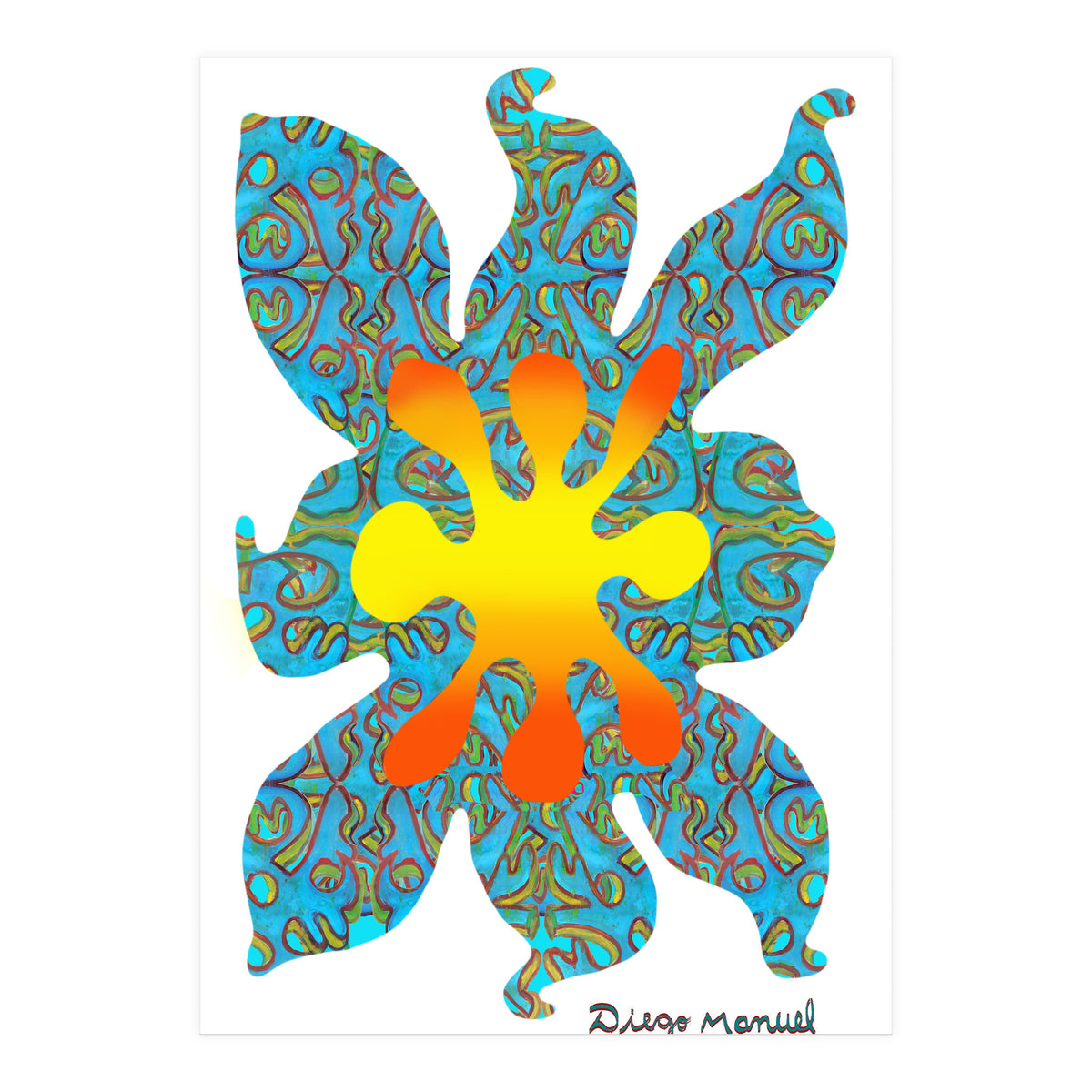 Fuego 61 Copia (Print Only)