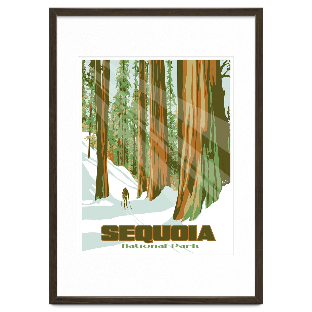 Sequoia National Park Poster