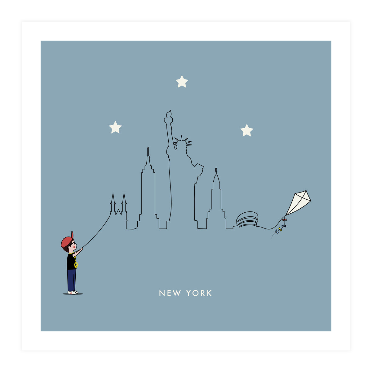 Kein Design New York Boy (Print Only)