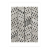 Concrete Chevron Pattern (Print Only) thumbnail