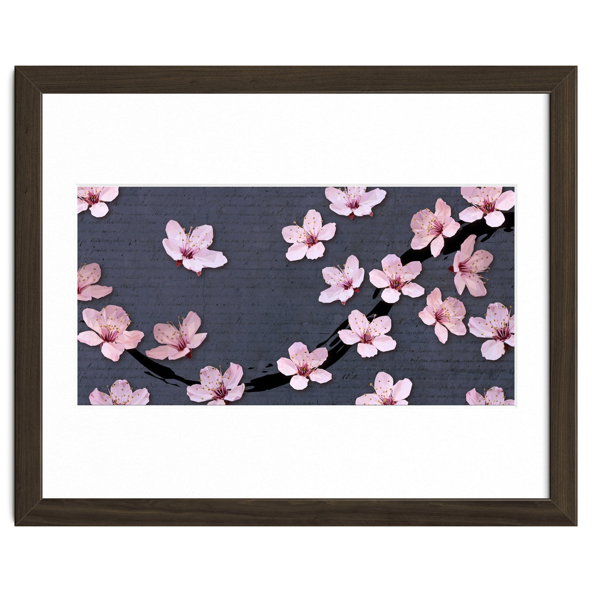 Triangulated Cherry Blossoms