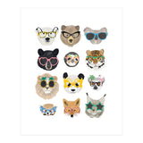 Big Cats in Glasses (Print Only) thumbnail