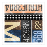Typographic Industrial Abstract - M (Print Only) thumbnail