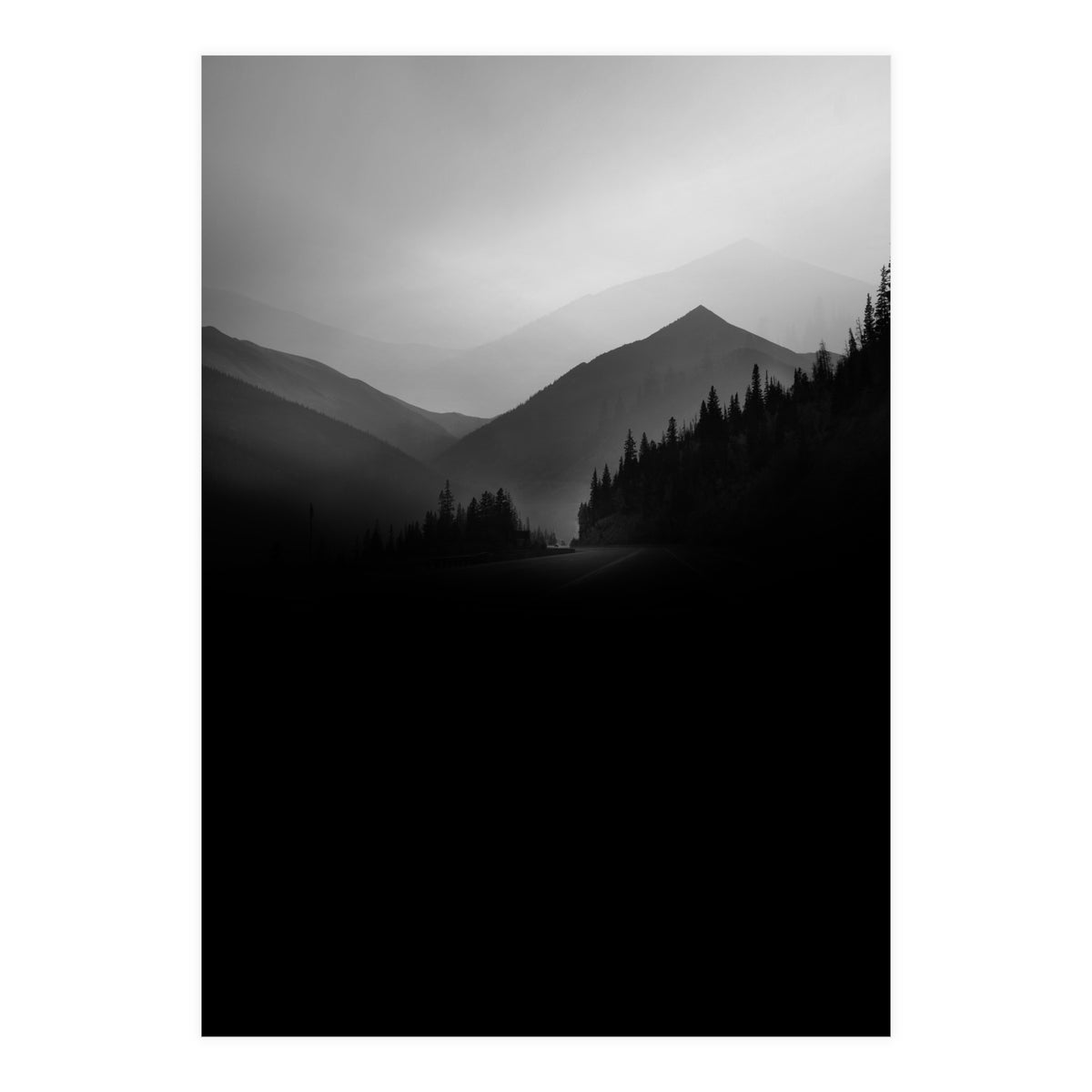 Dusky Mountains (Print Only)