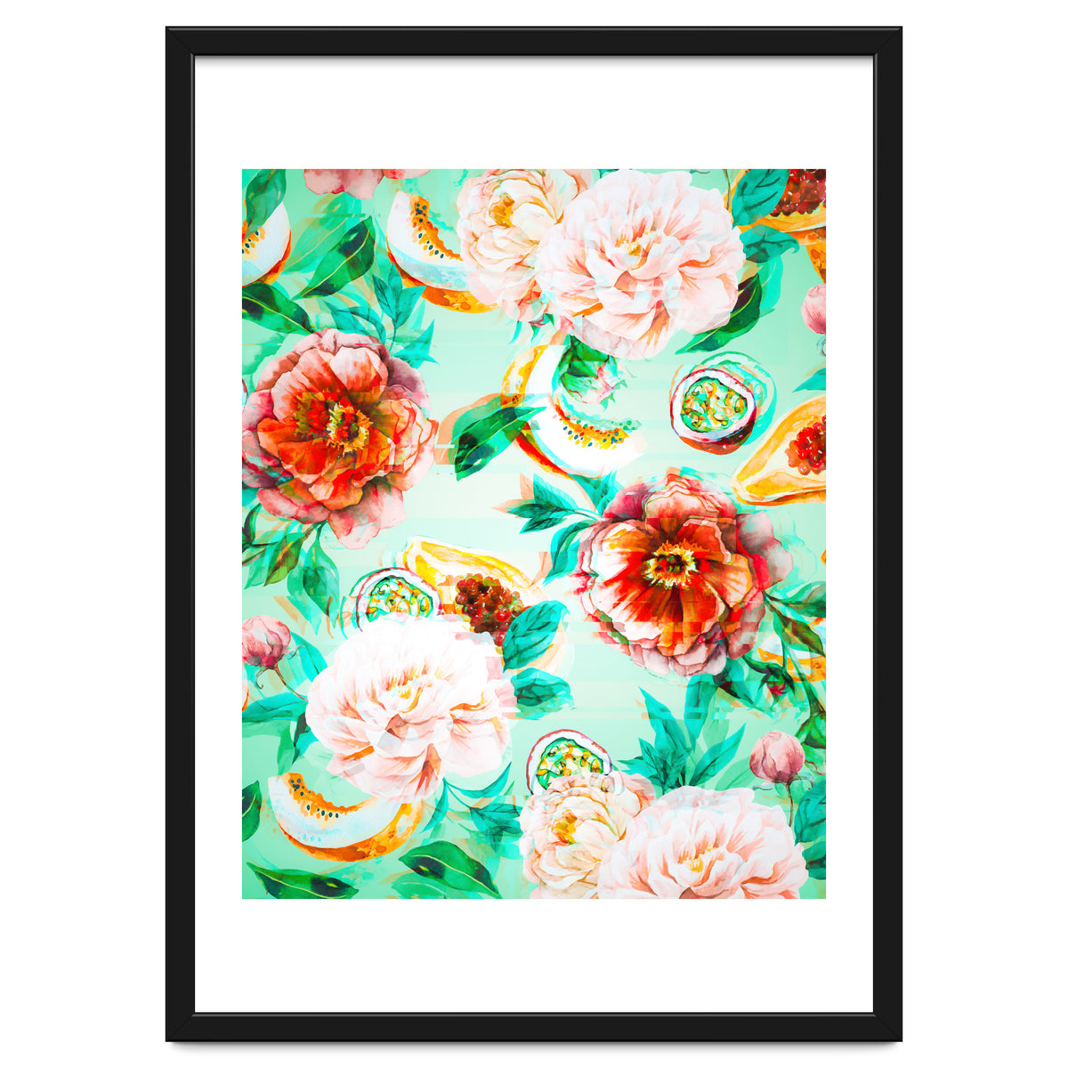 Tropical flowery fruit glitch