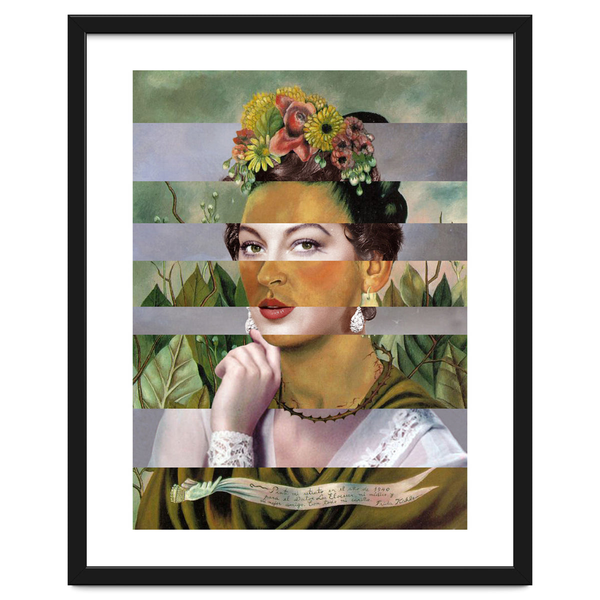 Frida Kahlos Self Portrait With