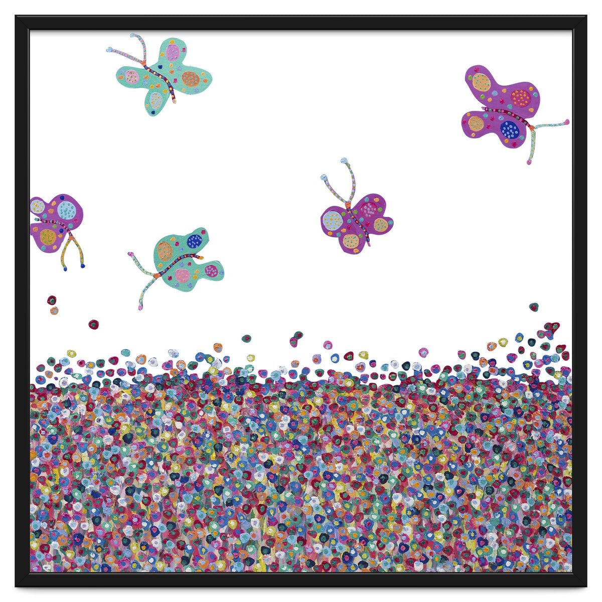 Butterflies Are Free (white)