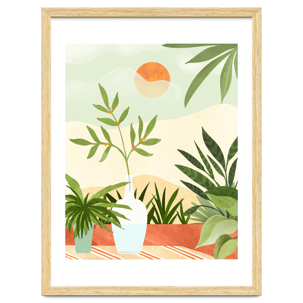 Bohemian Terrace Landscape