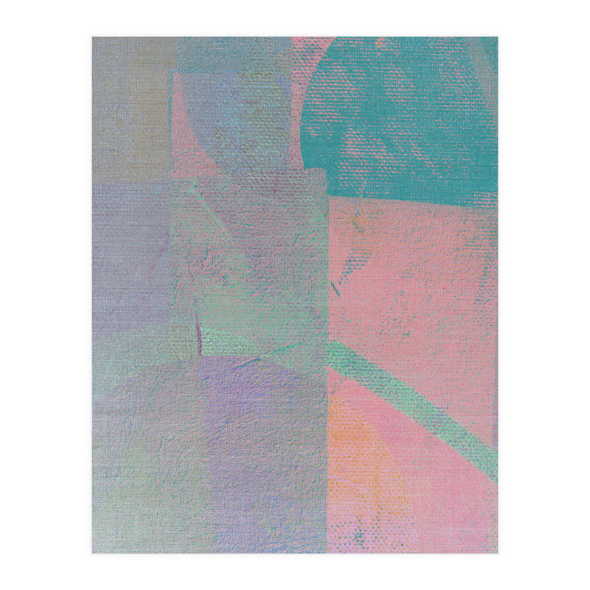 Fog In Downtown (1) (Print Only)