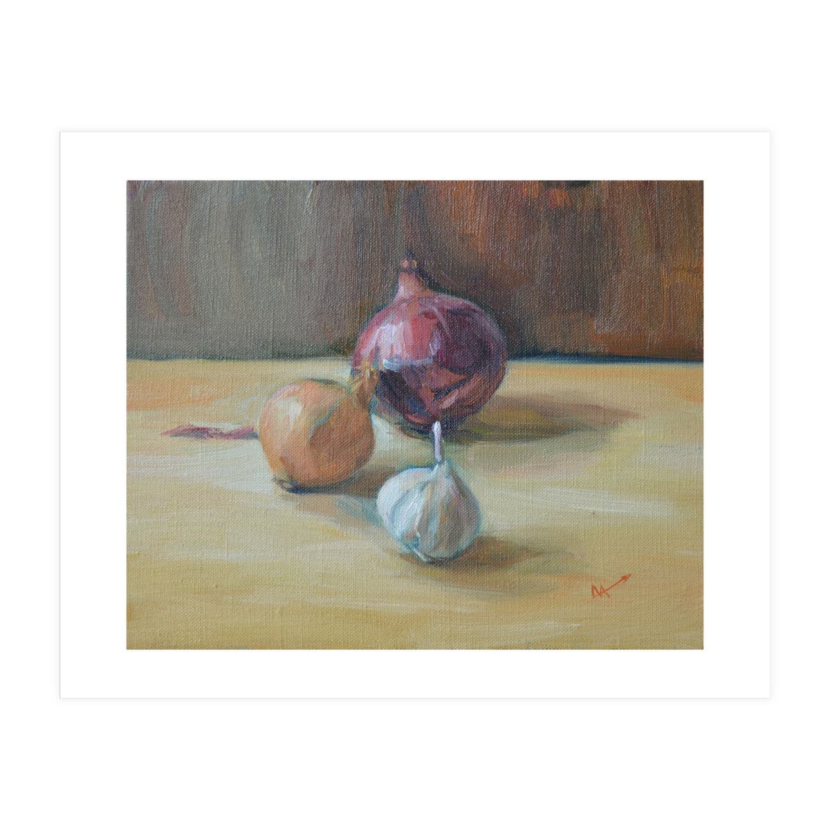 Veg Still Life Painting (Print Only)