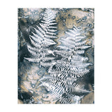 Indigo Blue Botanical Leaves No. 12 (Print Only) thumbnail
