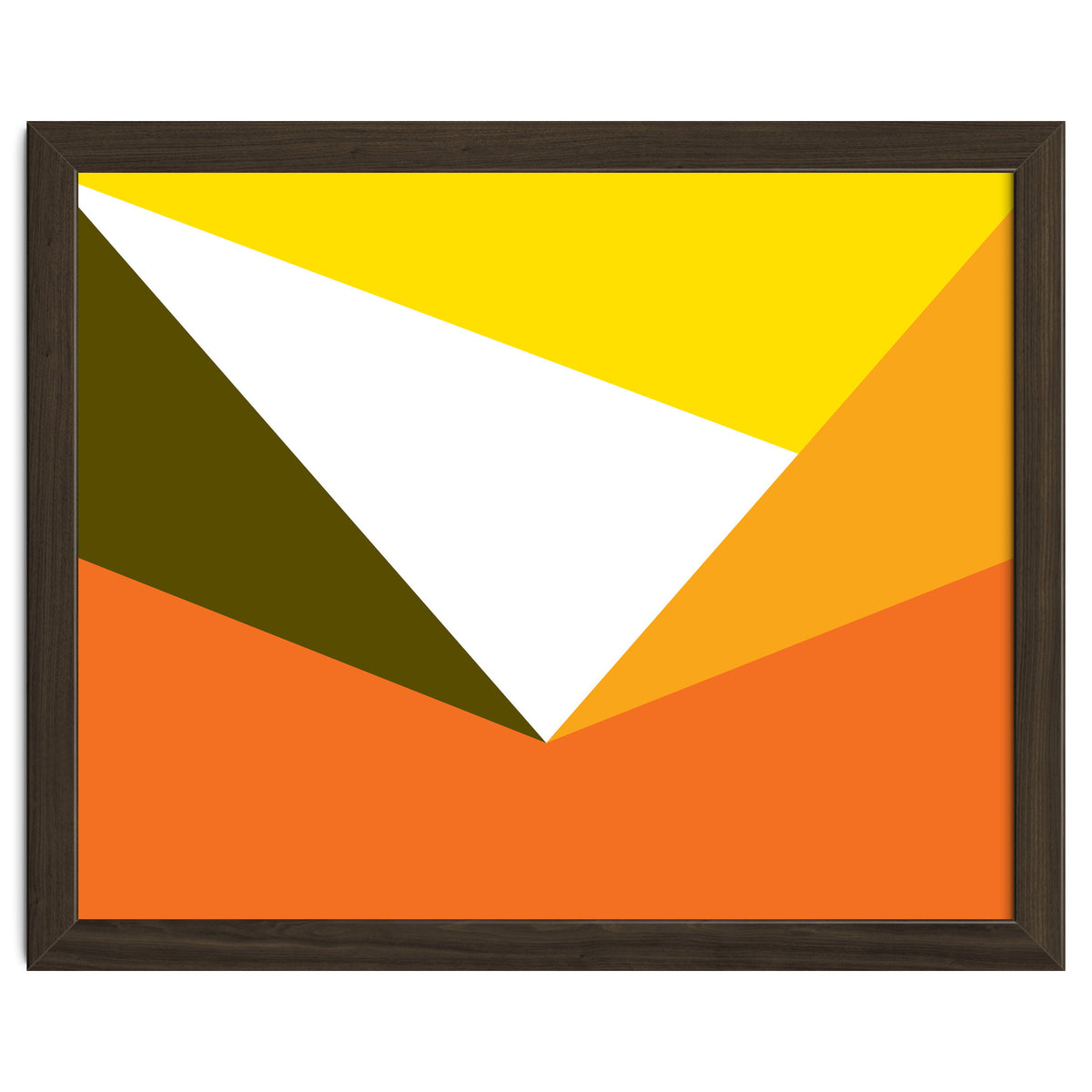 Geometric Shapes No. 58 - yellow & orange