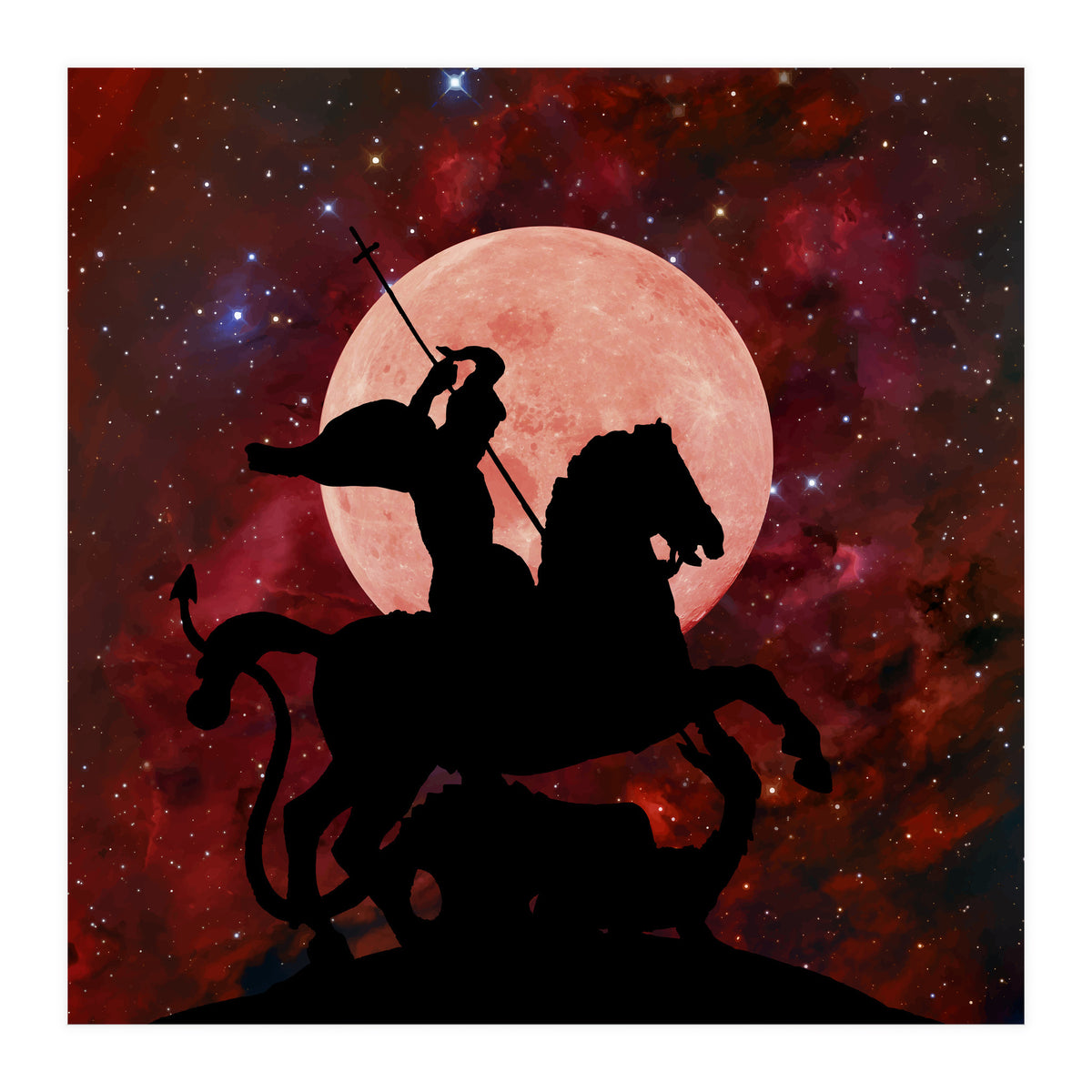 SAINT JORGE AND THE DRAGON (Print Only)