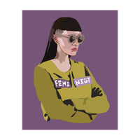 Feminist (purple) (Print Only)