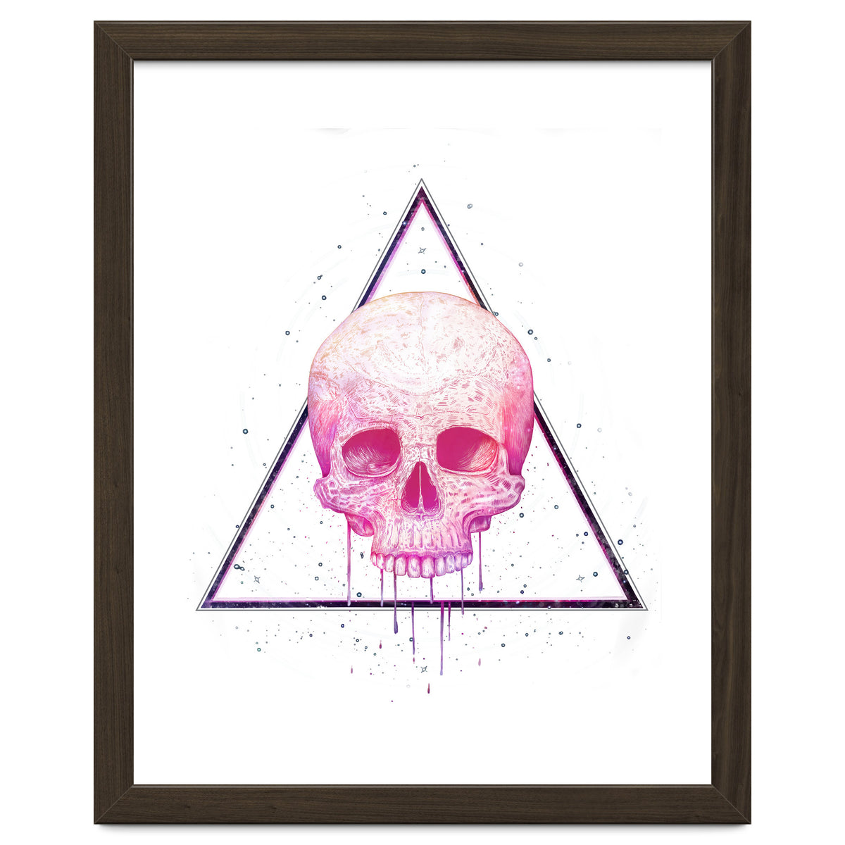 Skull In Triangle
